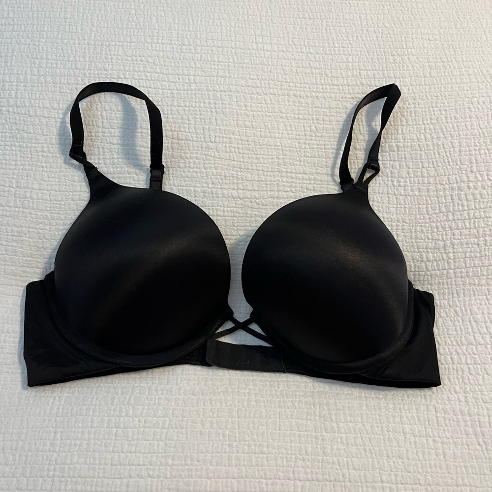 Victoria Secret Black Bombshell Push Up Bra